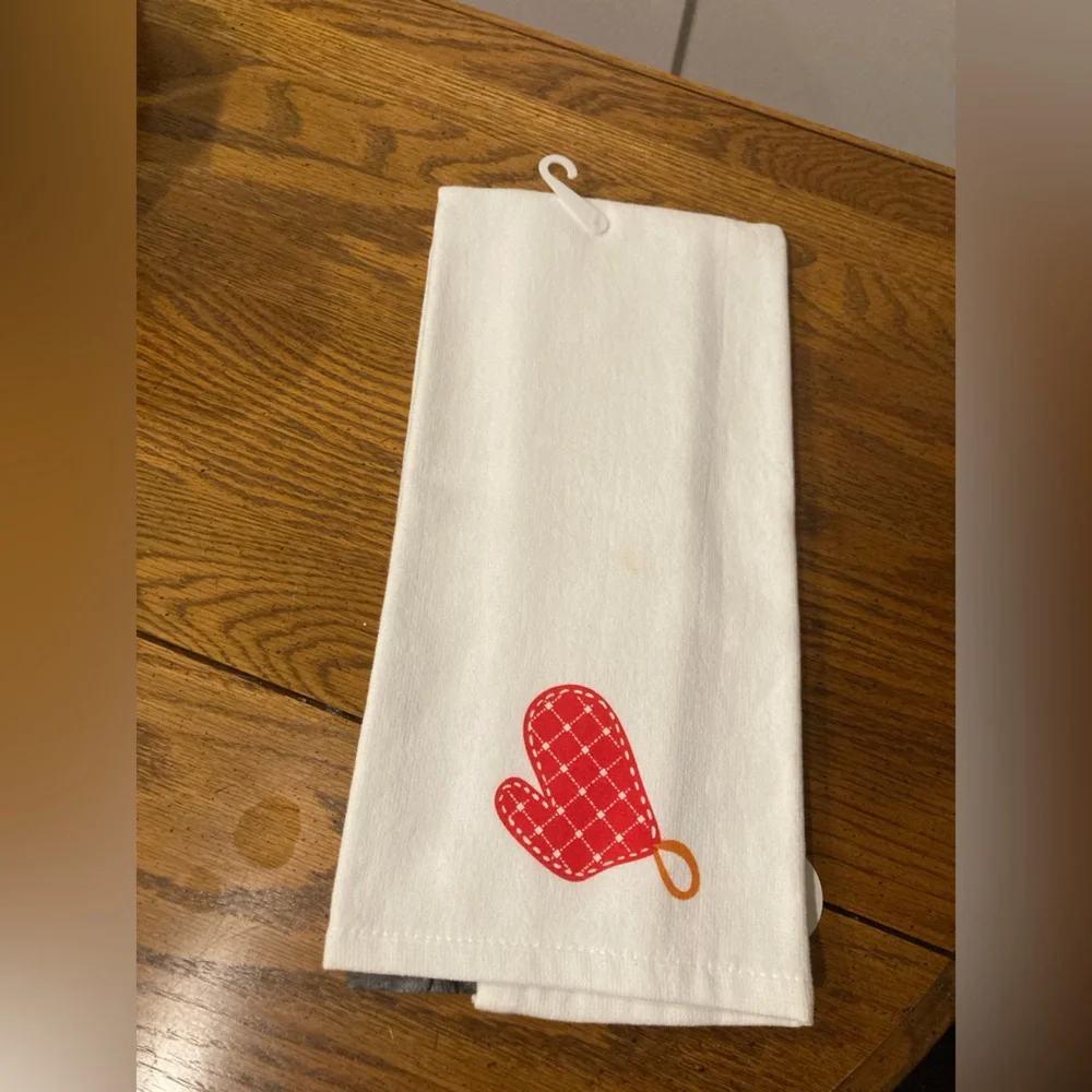 Terry Kitchen Towels Wash 'N Dry HELLO HOT STUFF! NWT